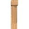 Ekena Millwork Traditional Block Smooth Bracket w/ Offset Brace, Western Red Cedar, 7 1/2"W x 26"D x 34"H BKT0806X26X34TRA05SWR - alternate 2